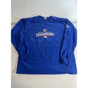 Chicago Cubs Medium Size Large World Series Champion Long Sleeves L
